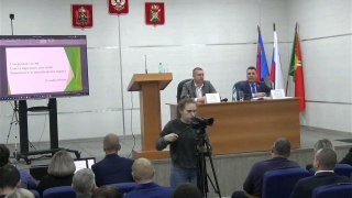 Глава Тяжинского муниципального округа Серебров Виктор Ефремович выступил с ежегодным отчётом о результатах деятельности администрации Тяжинского муниципального округа за 2024 год. — обложка видео