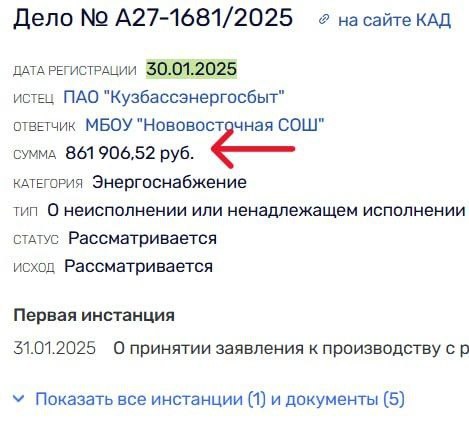 Школы и детские сады Тяжинского округа находятся под угрозой частичного отключения электроэнергии. На 2025 год почти все образовательные учреждения округа имеют долги перед энергос — фото 2 из 5