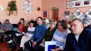 Вторая встреча жителей посёлка Октябрьский с представителями администрации Тяжинского муниципального округа. — обложка видео
